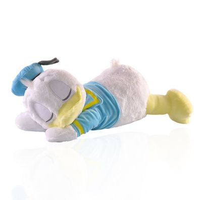50cm Stofftier Puppe Schlafposition Donald Duck Plüschtier Doll Geschenk Weiß