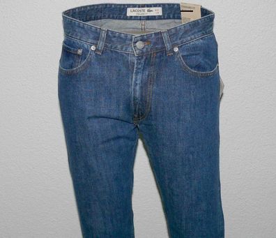Lacoste HH948900UEW Classic Jeans Hose Modern Standard Fit W30 L34 W33 L34 Blau