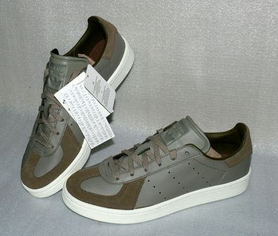 Adidas BZ0508 BW Avenue Herren Schuhe Leder Boots 40 bis 44,5 Oliv Grün Creme