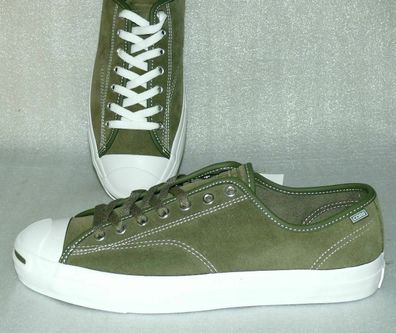 Converse 161522C JP PRO OX Rau UP Suede Leder Schuhe Sneaker 42,5 45 Olive Weiß