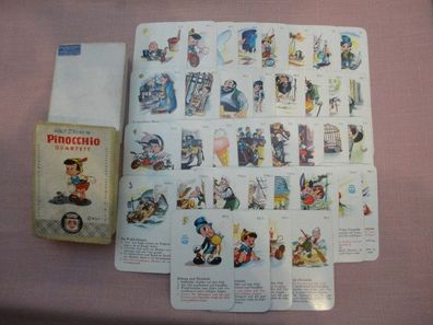 altes Walt Disney`s Pinocchio Quartett FXS Schmid Spielkarten (C) WDP in Pappbox