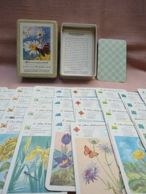 altes Kartenspiel Blumenquartett Annemarie Kalkoff Gramberg ASS-618 Altenburger