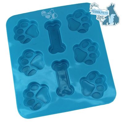 CoolPets Dog Ice Mix Tray - Silikon Eisform - DIY Hundeeis - Backform Hundekekse