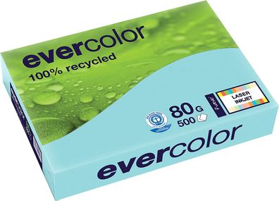 Clairefontaine Forever Evercolor Pastell Hellblau A3 / 30006C 80g Inh.500