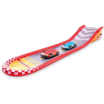 Intex 57167NP Wasserrutsche "Racing Fun" Slide Planschbecken (561x119x76cm)