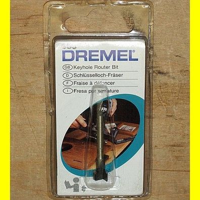 Dremel 655 - Schlüsselloch-Fräser mit Aufnahme 3,2 mm