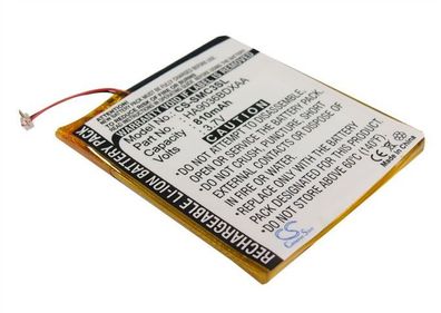 Ersatzakku - CS-SMC3SL - Samsung YP-CP3 / HA9036BDXAA - 3,7 Volt 810mAh Li-Polymer