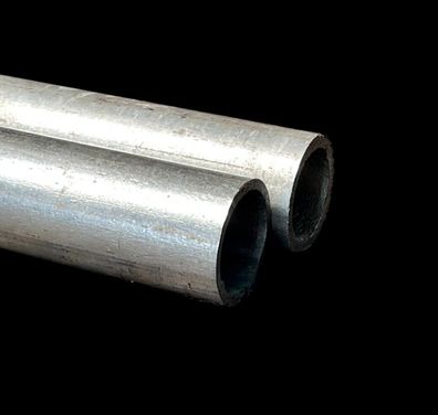 Hochglanz verchromtes Stahl Rundrohr 50cm Durchmesser ca 22mm 