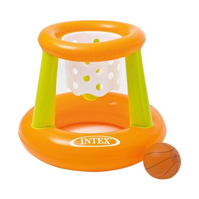 INTEX 58504NP - Wasserspiel »Floating Hoops« mit Basketballkorb + Ball (67x55cm)