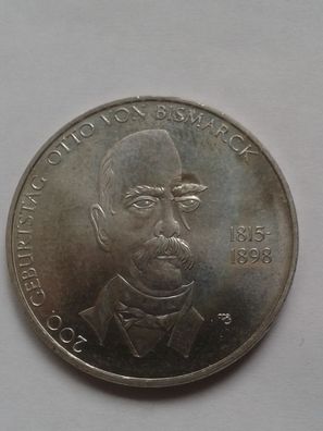 10 euro 2015 Deutschland Otto von Bismarck Politiker und Staatsmann