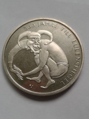 10 euro 2011 Deutschland Till Eulenspiegel 500 Jahre Till Eugenspiegel