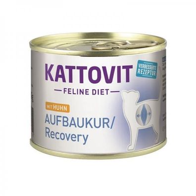 Kattovit Dose Feline Diet Aufbaukur/ Recovery Huhn 185g (Menge: 12 je Bestell...