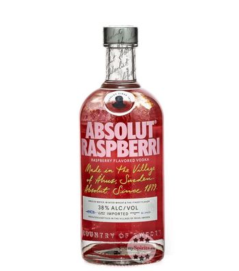 Absolut Vodka Raspberri 0,7l (38 % vol., 0,7 Liter) (38 % vol., hide)