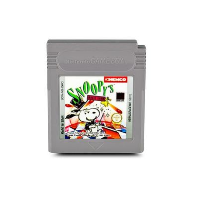 Gameboy Spiel Snoopy's Magic Show
