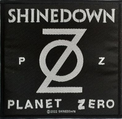 Shinedown Planet Zero Aufnäher Patch NEU & Official!