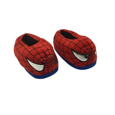 Kinder Marvel Super hero Spiderman Plüsch Hausschuhe Winter Slippers Rot Gr30-35