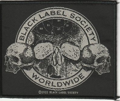 Black Label Society Skulls Aufnäher Patch NEU & Official!