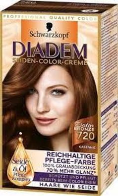DIADEM Seiden Color-Creme 720 Kastanie 142 ml Neu/ OVP ( 1-er Pack)