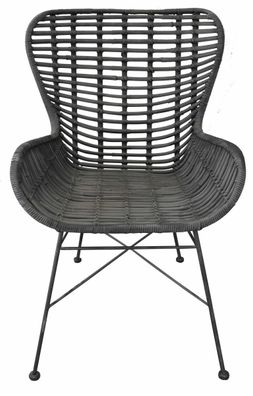 SIT-Möbel Stuhl Rattan + Metall Natur