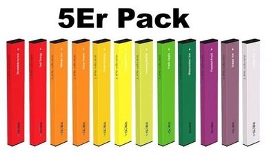 5x VQUBE Einweg E-Zigarette ( 5er pack )