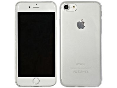 Apple iPhone 8 Silikon Handyhülle Transparent Schutzhülle Case Cover Hülle Backcover