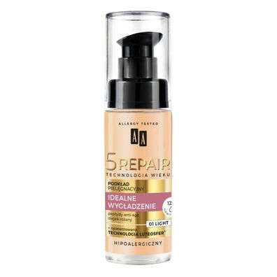 AA Age Technology 5 Repair Perfect Smoothing Foundation - 01 Light 30ml