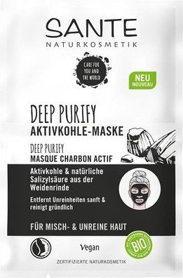 Sante Deep Purify Aktivkohle-Maske