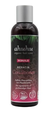 ahuhu organic hair care Keratin Rebuild Conditioner 200ml