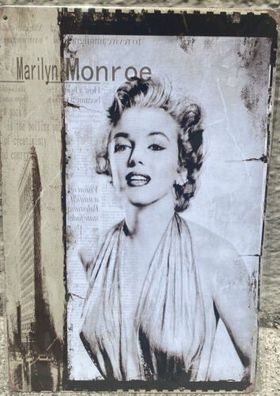 Marilyn Monroe Film Schauspielerin Schild 30x20 70013 (Gr. 20x30)