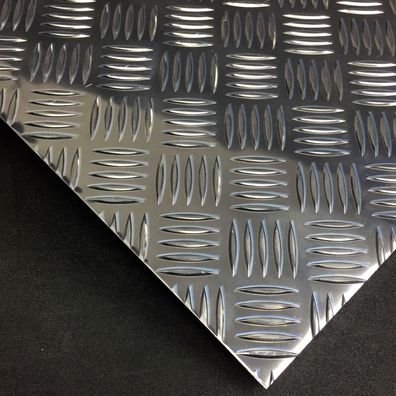 Aluminium Riffelblech 2,5 mm / 4,0 mm dick