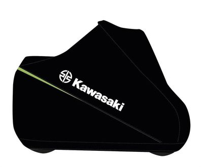Kawasaki Motorrad Abdeckhaube Indoor Schutzhülle Abdecktuch Abdeckung original L