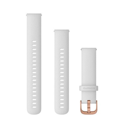Garmin Schnellwechsel-Armband 18 mm für Garmin vívomove 3S und vívoactive 4S Weiss...
