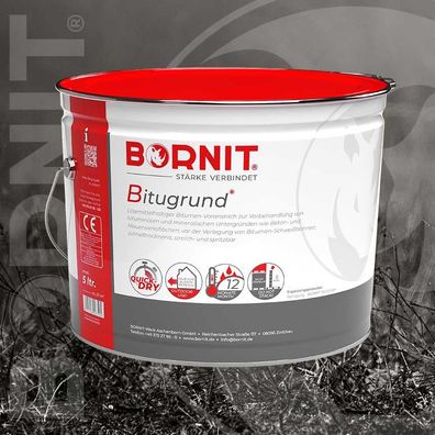 BORNIT®-Bitugrund Voranstrich für Abdichtung von Beton, Mauerwerk oder Schweißbahnen