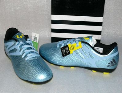 Adidas B26956 Messi 15.4 FxG Kids Leder Schuhe Ultra Fußball Sneaker 37 38 Blau
