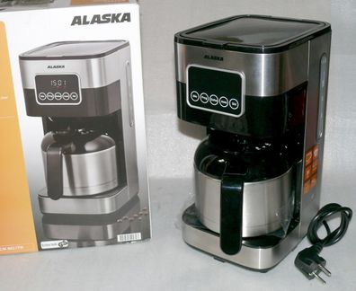 Alaska CM9021TH Kaffeemaschine Thermoskanne Program. Timer 1,25L 1x4 Warmplatte