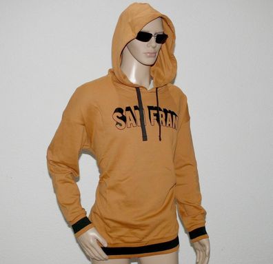 Jack & Jones 12140245 JOR Meta Sweat Hood Kapuzen Pullover Regular Fit XL Orange