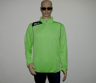 BLK 420511606 1/4 ZIP TOP Training Sweatshirt Pulli Langarm S M L XL Neon Grün