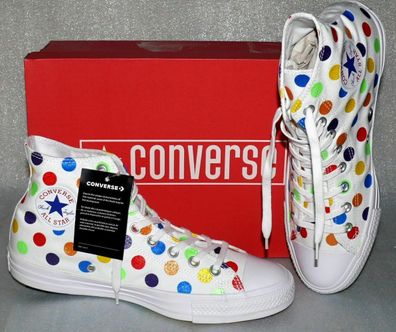 Converse 162252C ALL STAR CTAS Hi Canvas Schuhe Sneaker Boots 43 45 Multi White