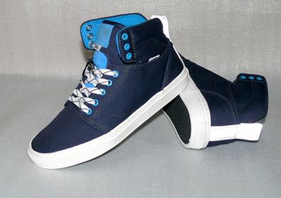 Vans KX08RG Alomar HI Reflective Canvas Schuhe Ultra Running Sneaker 39 44 Navy