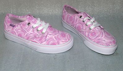 Vans Camden Strippe ZS Canvas Textil Schuhe Boots Sneaker 31 Spin Art Rose LC568