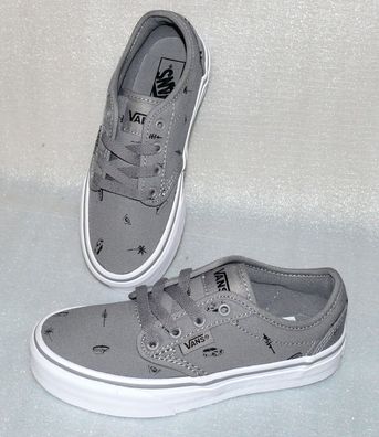 Vans Atwood Y'S Canvas Kinder Schuhe Freizeit Sneaker Gr 31 UK13 Hangloose Grau