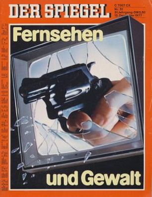 Der Spiegel Nr. 51 / 1977 - Fernsehen und Gewalt (neuwertig)