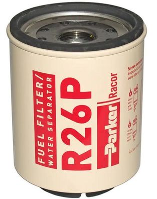 Parker Racor R26P Kraftstofffilter Wasserabscheider 30µ für Racor 200 Serie, 225R30
