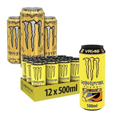 Monster ENERGY ULTRA GOLD + Doctor je 12 Dosen a 500ml