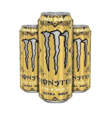 Monster ENERGY ULTRA GOLD 12 Dosen a 500ml