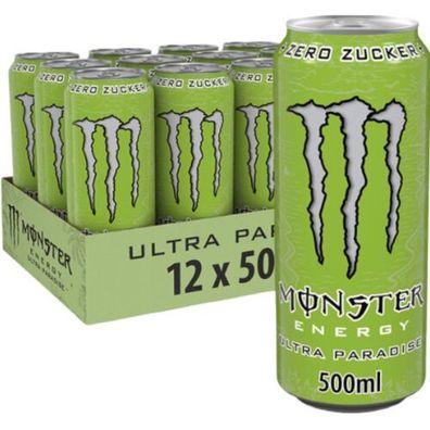 Monster Energy Ultra Paradise Zero Zucker 12x0.50L Dosen