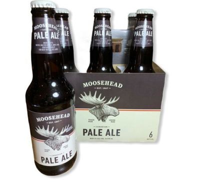 6 Flaschen Moosehaed Pale Ale ein Bier mit 5% Alc. aus Kanada