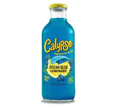 Calypso Lemonade Limonade Ocean Blue 12 Flaschen 473 ml versiegelt