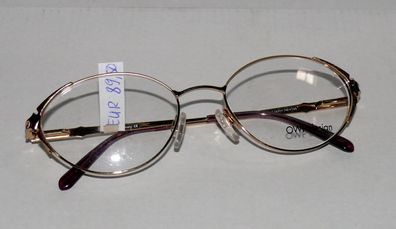 Fielmann OWP Design 1631 Brille Brillen gestell Sonnenbrille Metall Gold 848080