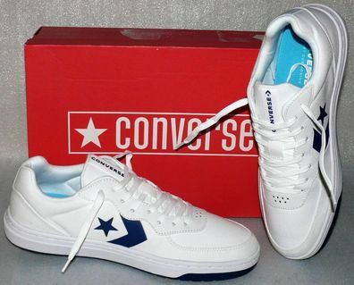 Converse 164063C Rival OX Canvas Schuhe Comfort Sneaker Boots 44 46,5 White Navy